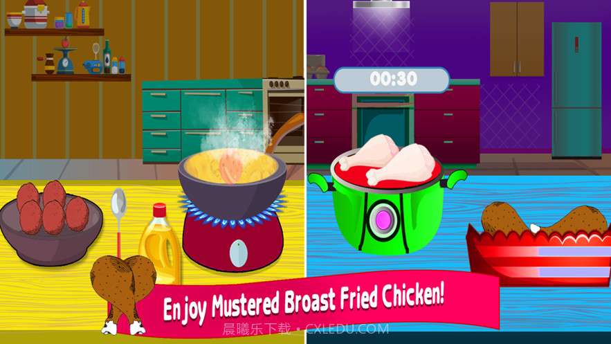 妈妈疯狂厨房烹饪截图2