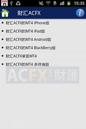 财汇ACFX MT4截图3