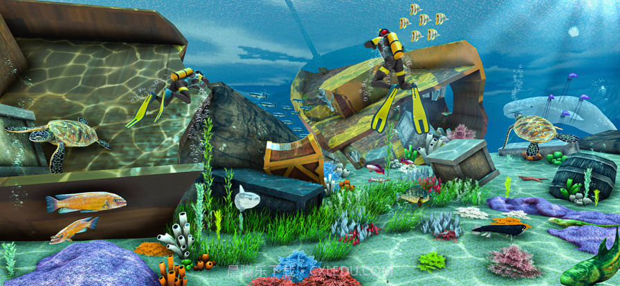 水肺潜水员水下救援截图4