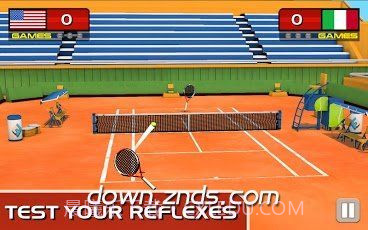 3D网球大赛 TV版截图1 3D网球大赛 TV版截图1