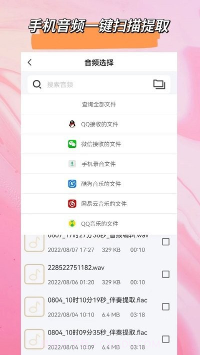 音频格式转换大师截图2 音频格式转换大师截图2