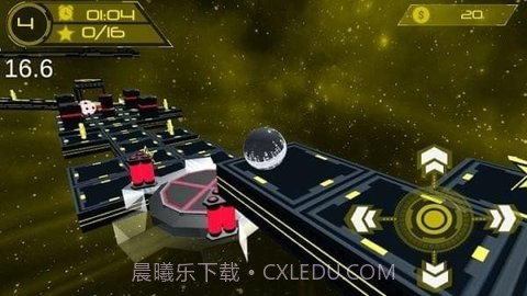 星际滚球（Neon Ball Balance）截图1