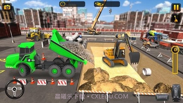 重型施工机驾驶截图3 重型施工机驾驶截图3