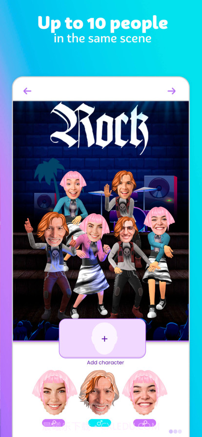 有趣的面部视频截图2 有趣的面部视频截图2