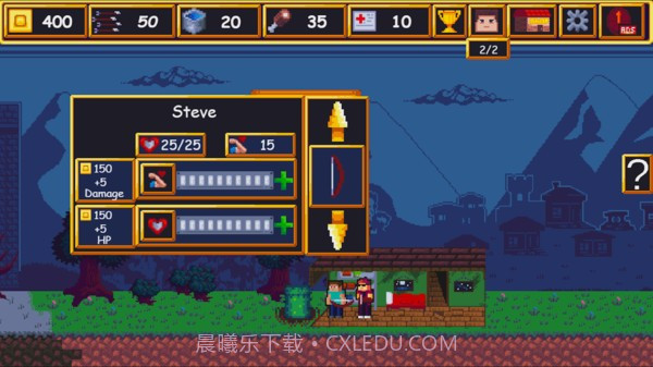 像素先生僵尸生存截图1