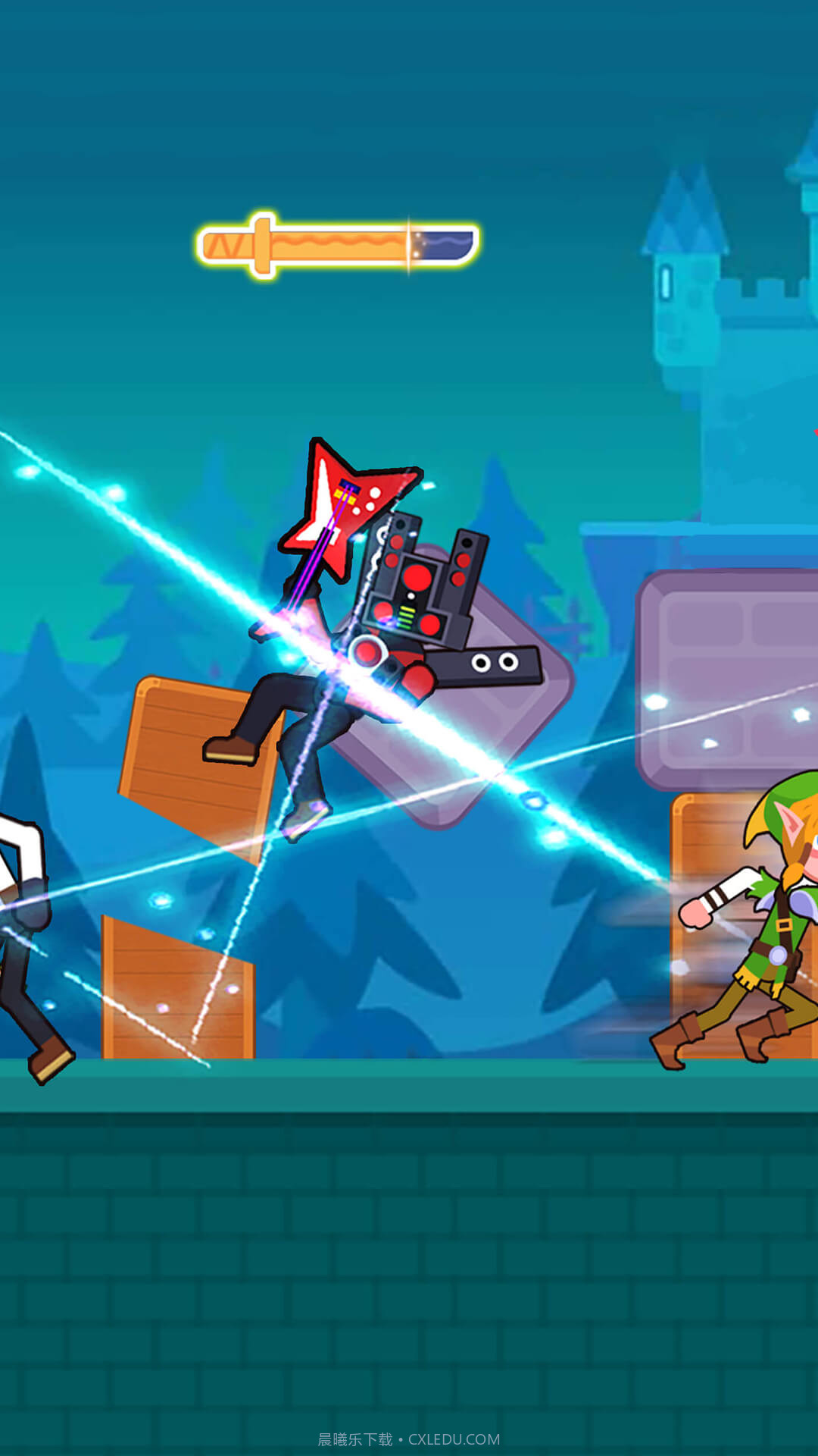 忍者大战马桶人截图2 忍者大战马桶人截图2