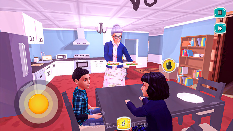 真实的奶奶梦家庭游戏截图2