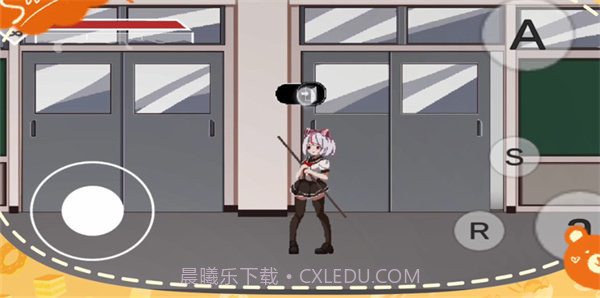 白毛猫娘大战僵尸0.54版截图3 白毛猫娘大战僵尸0.54版截图3