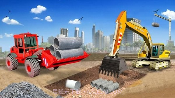 重型施工机驾驶截图1 重型施工机驾驶截图1