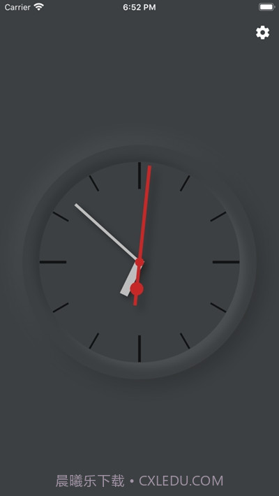 模拟时钟全屏时钟显示截图3 模拟时钟全屏时钟显示截图3