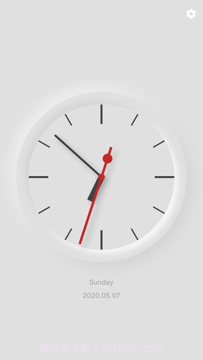 模拟时钟全屏时钟显示截图2 模拟时钟全屏时钟显示截图2
