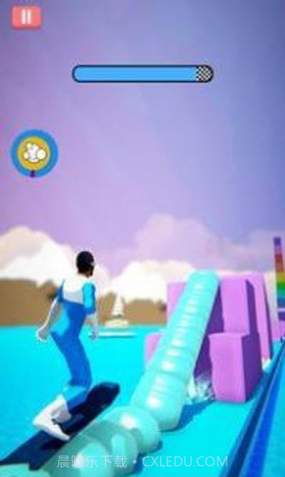 冬季滑雪比赛3D手游截图1