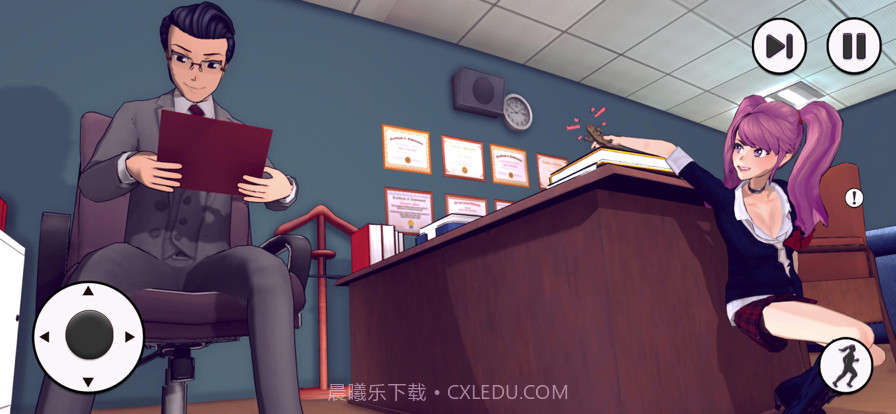 日本动漫高的学校坏的女孩模拟截图3 日本动漫高的学校坏的女孩模拟截图3