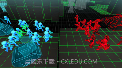 火柴人模拟器霓虹坦克战截图2