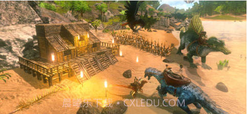 方舟生存进化iPhone版预约下载截图1