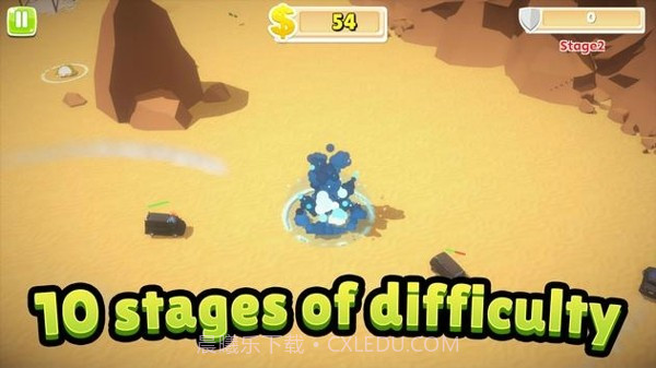 卡通汽车追逐赛截图5