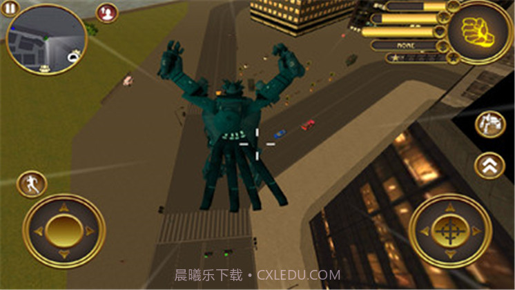 直升机机器人战斗截图1 直升机机器人战斗截图1