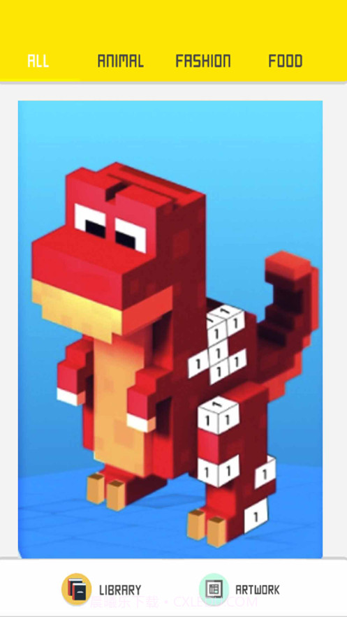 AR数字填色涂色3D绘画截图2