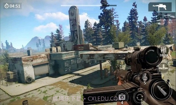 模拟山地射击截图2