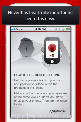 摄像头测心率 Cardio Buddy截图5 摄像头测心率 Cardio Buddy截图5