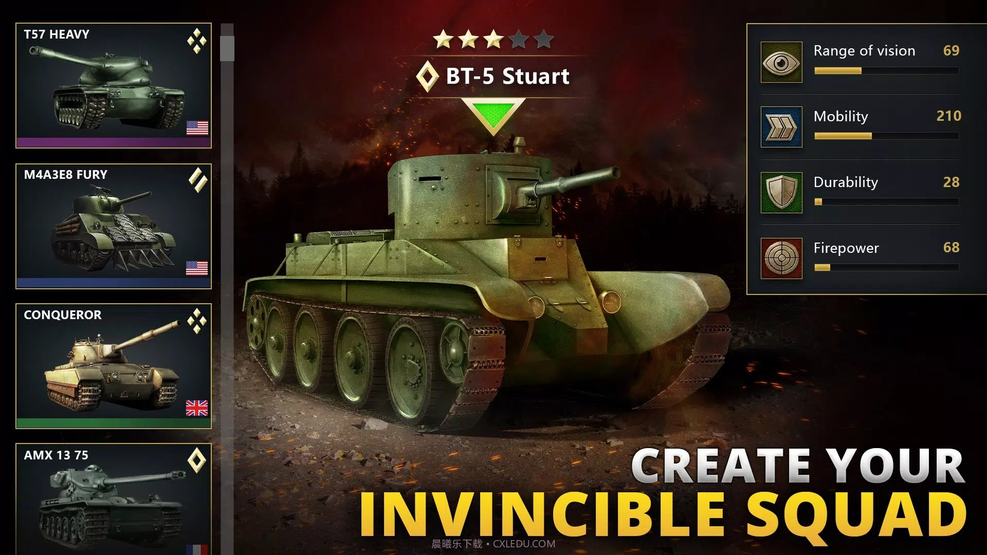 坦克冲锋国际服截图2