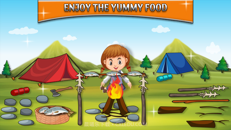 烧烤夏令营假期截图2