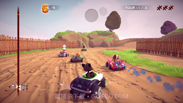 加菲猫卡丁车激情竞速截图3