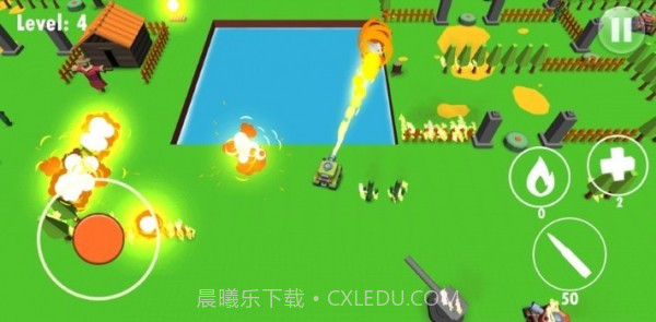 坦克冒险大作战截图2