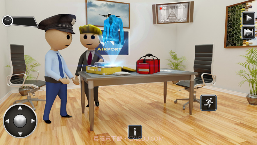 火柴人边境机场警察犯罪截图1 火柴人边境机场警察犯罪截图1