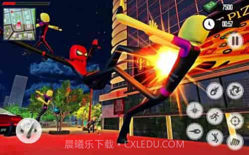 蜘蛛英雄火柴人截图2 蜘蛛英雄火柴人截图2