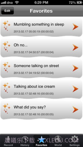 梦话记录器 Dream Talk Recorder截图3