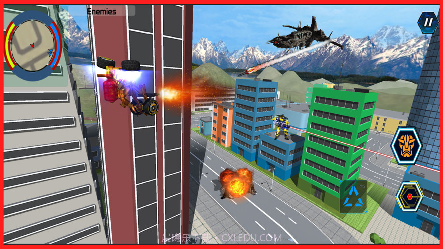 超级蜜蜂机器人变形游戏截图3 超级蜜蜂机器人变形游戏截图3