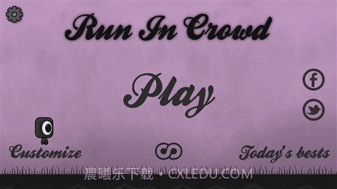 扎堆跑酷 Run In Crowd截图1 扎堆跑酷 Run In Crowd截图1