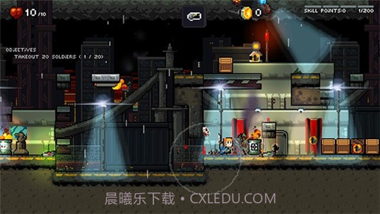 像素魂斗罗无赖战术截图1 像素魂斗罗无赖战术截图1