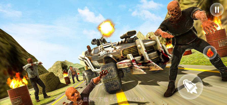 僵尸公路狩猎死亡之路截图3