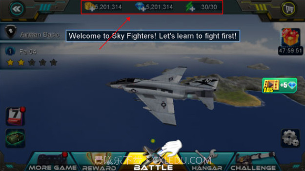 空中雷霆战争截图1 空中雷霆战争截图1