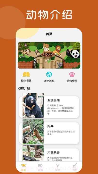 趣味动物园百科知识平台截图3 趣味动物园百科知识平台截图3