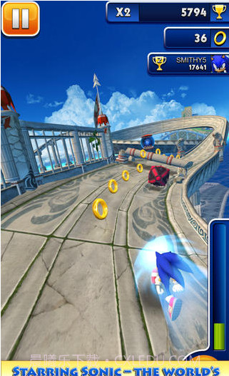 索尼克冲刺截图1