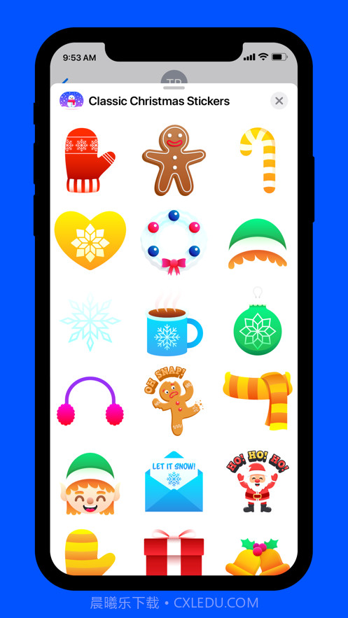 ChristmasCheerStickers截图3 ChristmasCheerStickers截图3