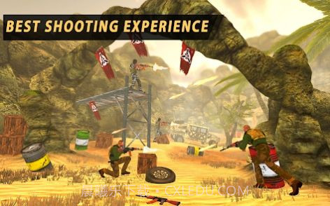 荒漠生存任务射击截图1