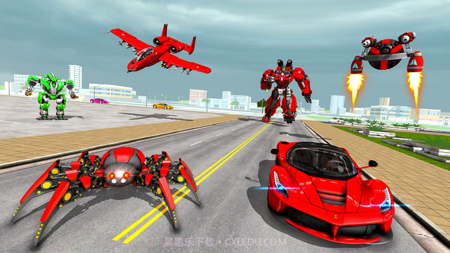 蜘蛛机器人英雄机甲竞技场截图5