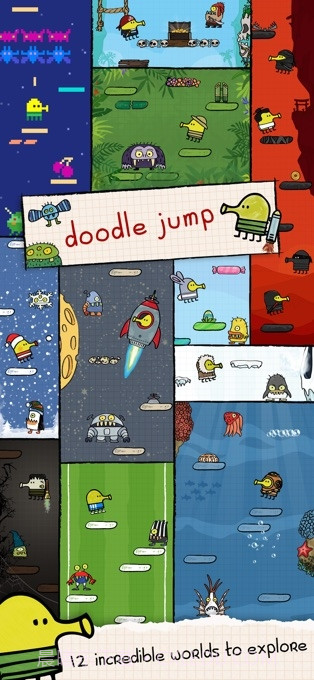 Doodle Jump(涂鸦跳跃)截图2