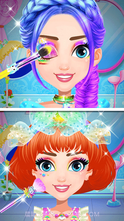 女孩时尚发型化妆截图3
