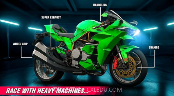 公路摩托车骑手驾驶最新截图3