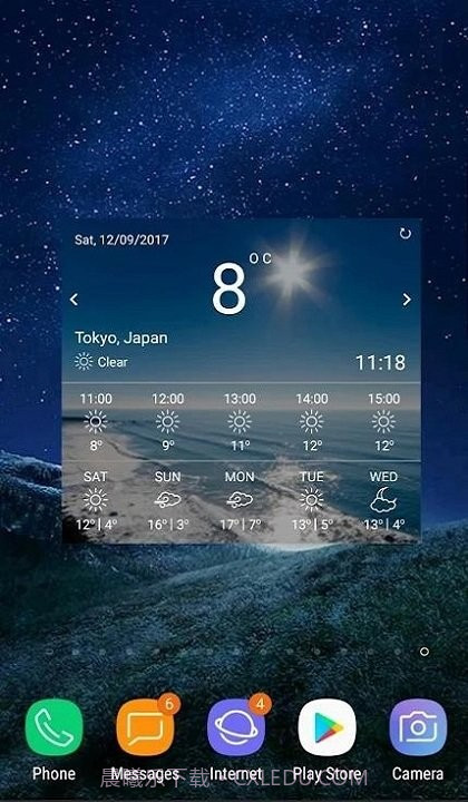 三星天气截图1 三星天气截图1