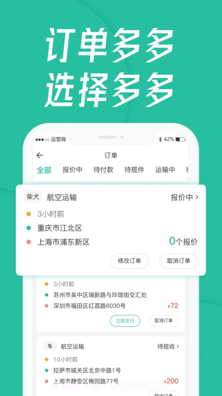 宠贝贝宠物托运平台截图2 宠贝贝宠物托运平台截图2