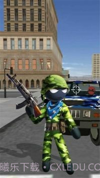 火柴人绳索英雄特种兵截图1 火柴人绳索英雄特种兵截图1