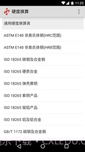 硬度换算截图1 硬度换算截图1