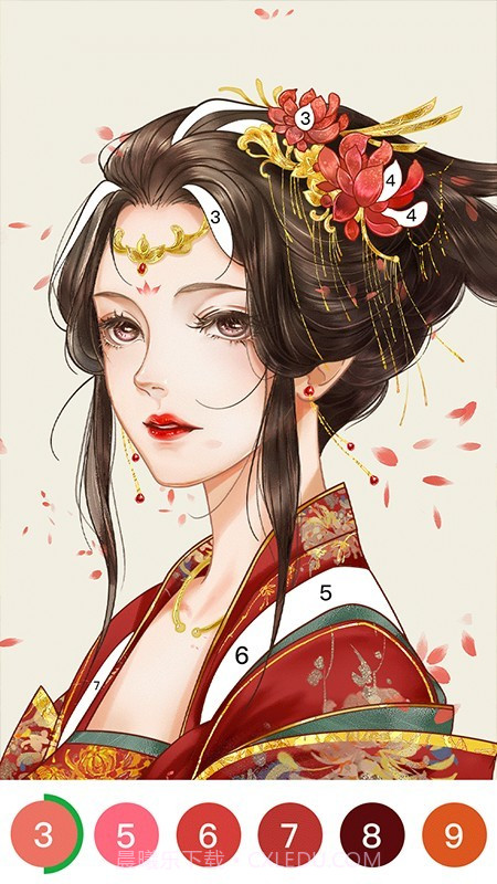 乐涂数字填色截图5 乐涂数字填色截图5