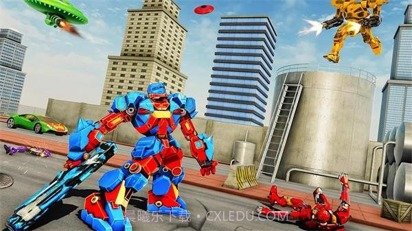 机器人变形挖掘机截图3